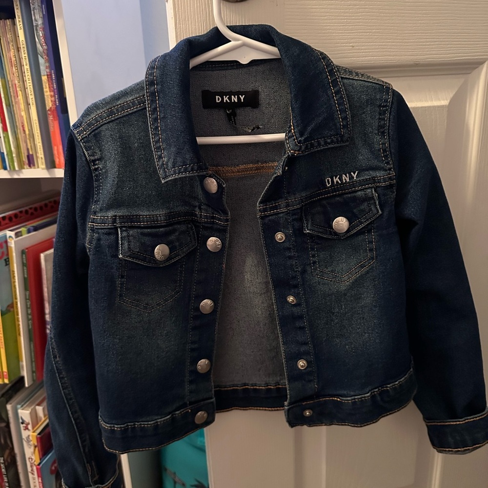 DKNY Blue Jean Jacket Classic Denim Style